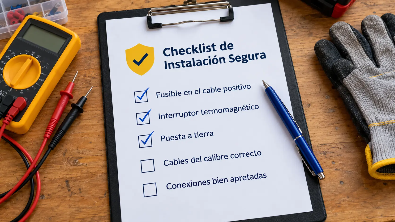 Checklist de Instalación Segura