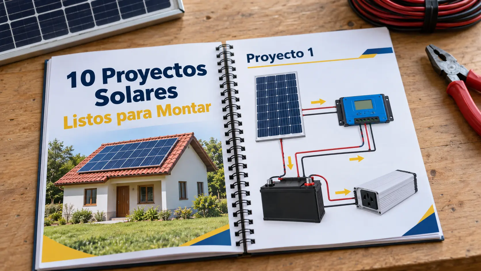 10 Proyectos Solares Listos para Montar